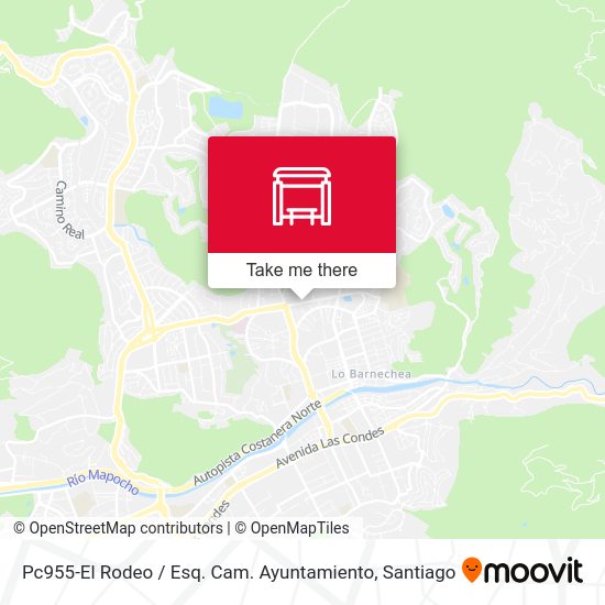 Pc955-El Rodeo / Esq. Cam. Ayuntamiento map