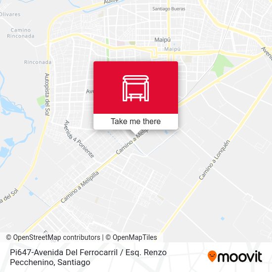 Pi647-Avenida Del Ferrocarril / Esq. Renzo Pecchenino map