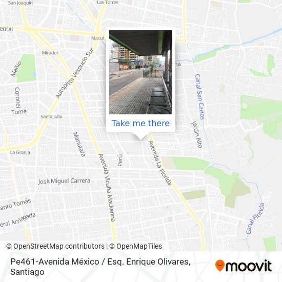 Pe461-Avenida México / Esq. Enrique Olivares map