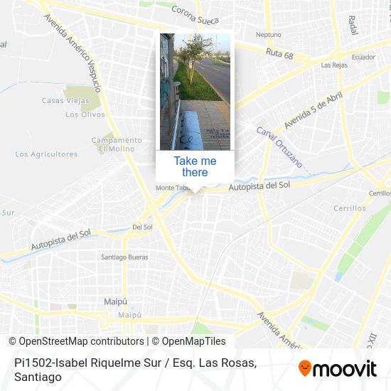 Mapa de Pi1502-Isabel Riquelme Sur / Esq. Las Rosas