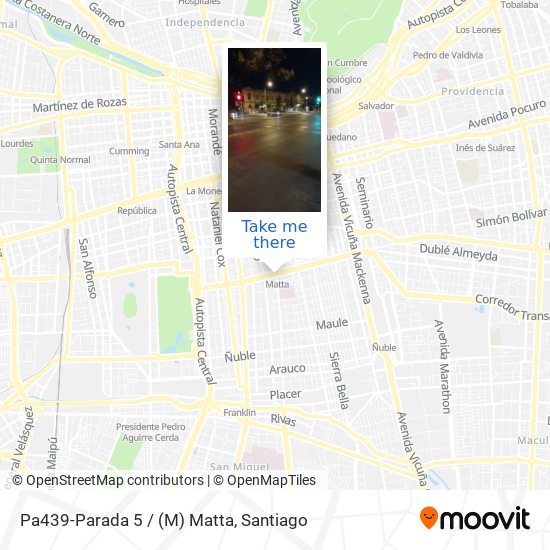 Pa439-Parada 5 / (M) Matta map