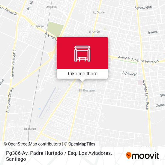 Mapa de Pg386-Av. Padre Hurtado / Esq. Los Aviadores