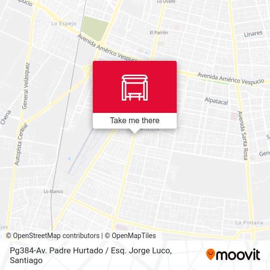 Pg384-Av. Padre Hurtado / Esq. Jorge Luco map