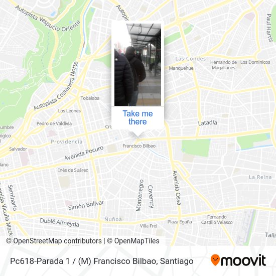 Pc618-Parada 1 / (M) Francisco Bilbao map