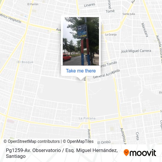Pg1259-Av. Observatorio / Esq. Miguel Hernández map