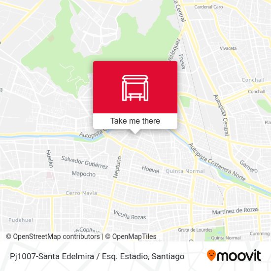 Mapa de Pj1007-Santa Edelmira / Esq. Estadio