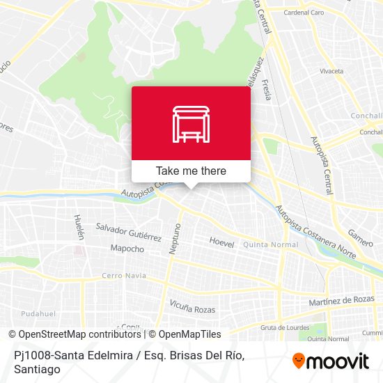 Mapa de Pj1008-Santa Edelmira / Esq. Brisas Del Río