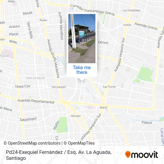 Pd24-Exequiel Fernández / Esq. Av. La Aguada map