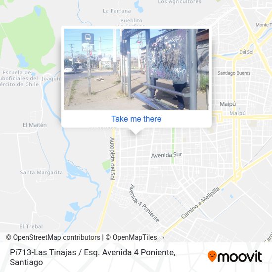 Mapa de Pi713-Las Tinajas / Esq. Avenida 4 Poniente