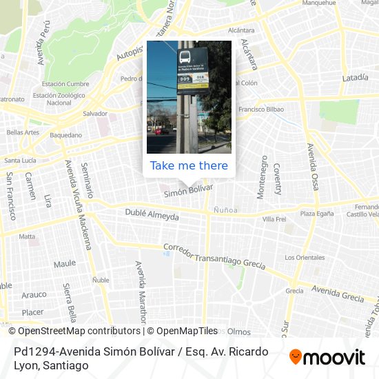 Pd1294-Avenida Simón Bolívar / Esq. Av. Ricardo Lyon map