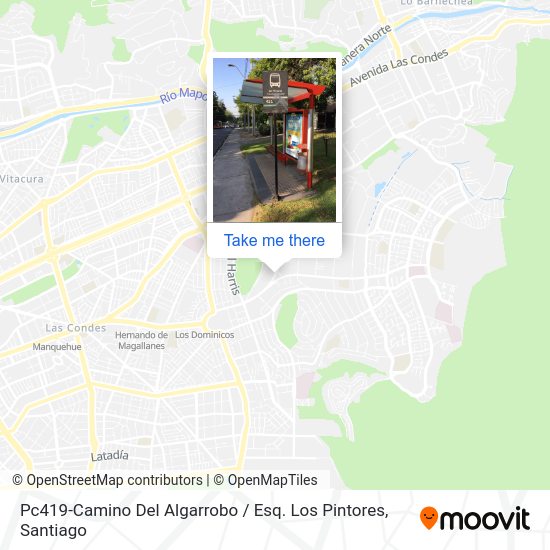 Mapa de Pc419-Camino Del Algarrobo / Esq. Los Pintores