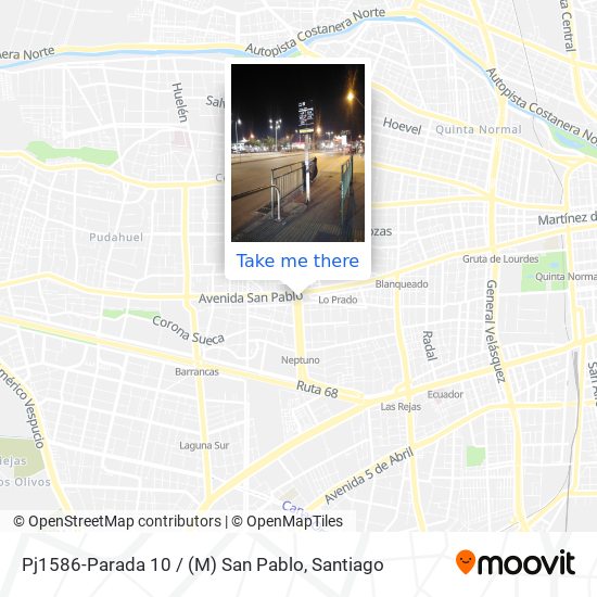 Pj1586-Parada 10 / (M) San Pablo map