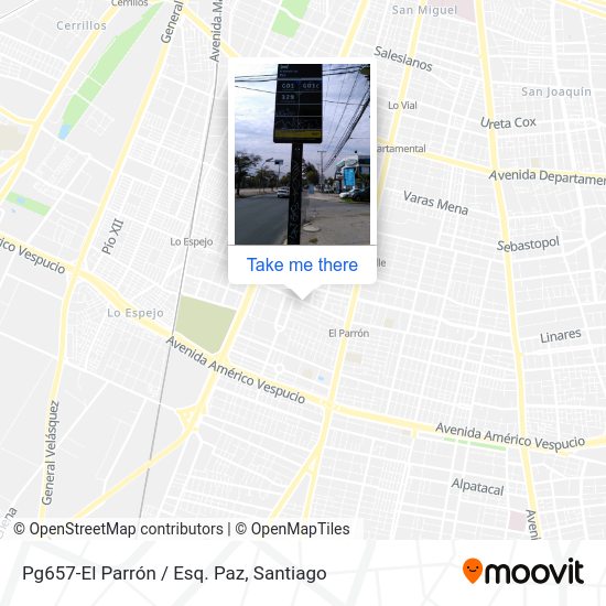 Mapa de Pg657-El Parrón / Esq. Paz