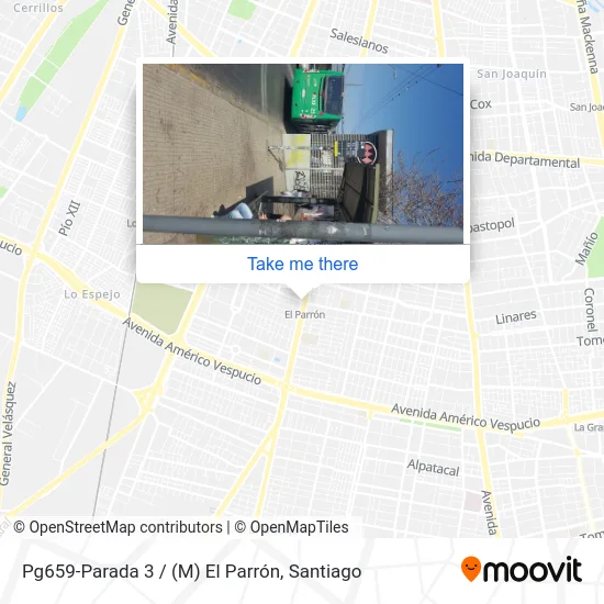 Pg659-Parada 3 / (M) El Parrón map