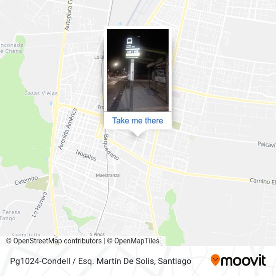 Pg1024-Condell / Esq. Martín De Solis map