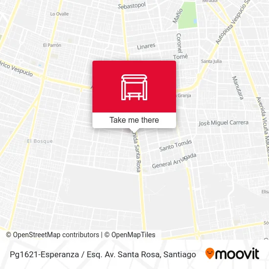 Pg1621-Esperanza / Esq. Av. Santa Rosa map