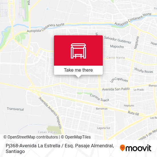 Pj368-Avenida La Estrella / Esq. Pasaje Almendral map