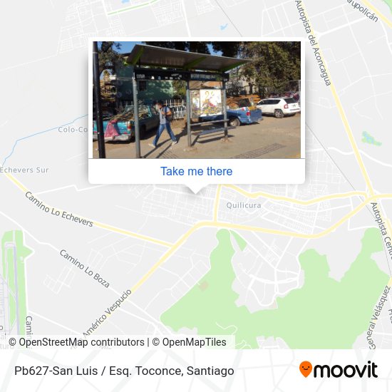 Mapa de Pb627-San Luis / Esq. Toconce