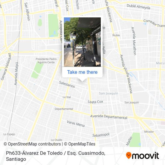 Mapa de Ph633-Álvarez De Toledo / Esq. Cuasimodo
