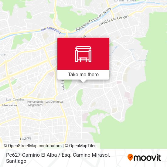 Pc627-Camino El Alba / Esq. Camino Mirasol map
