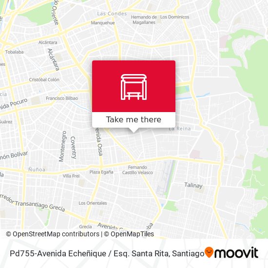 Pd755-Avenida Echeñique / Esq. Santa Rita map