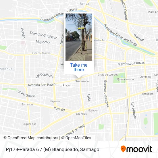 Pj179-Parada 6 / (M) Blanqueado map