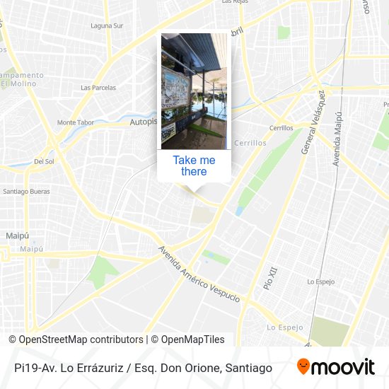Pi19-Av. Lo Errázuriz / Esq. Don Orione map