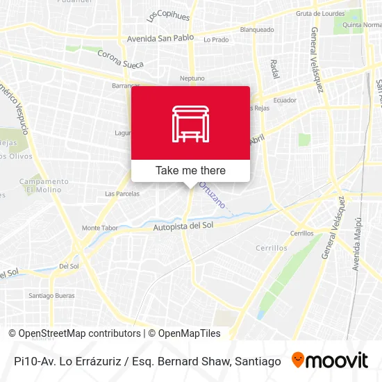 Pi10-Av. Lo Errázuriz / Esq. Bernard Shaw map