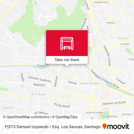 Pj573-Samuel Izquierdo / Esq. Los Sauces map