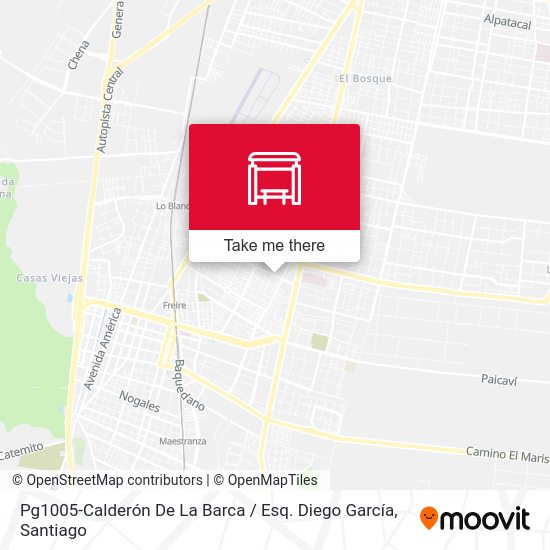 Mapa de Pg1005-Calderón De La Barca / Esq. Diego García