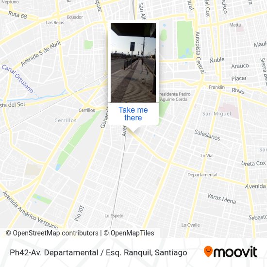 Mapa de Ph42-Av. Departamental / Esq. Ranquil