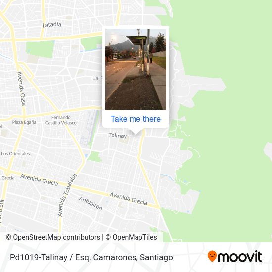 Pd1019-Talinay / Esq. Camarones map