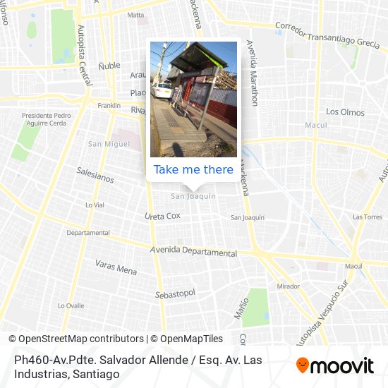 Ph460-Av.Pdte. Salvador Allende / Esq. Av. Las Industrias map