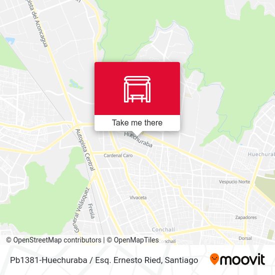 Mapa de Pb1381-Huechuraba / Esq. Ernesto Ried