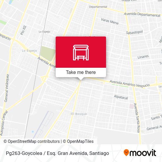 Pg263-Goycolea / Esq. Gran Avenida map
