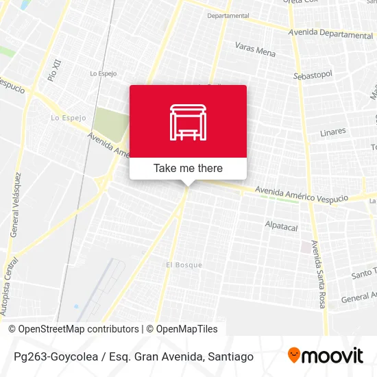 Pg263-Goycolea / Esq. Gran Avenida map