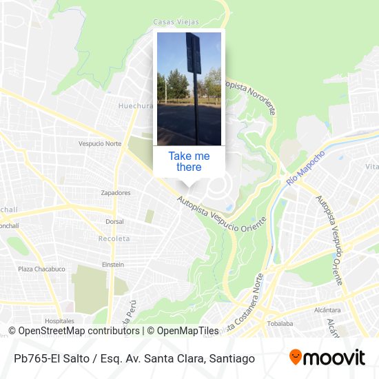 Pb765-El Salto / Esq. Av. Santa Clara map