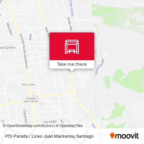 Mapa de Pf2-Parada / Liceo Juan Mackenna