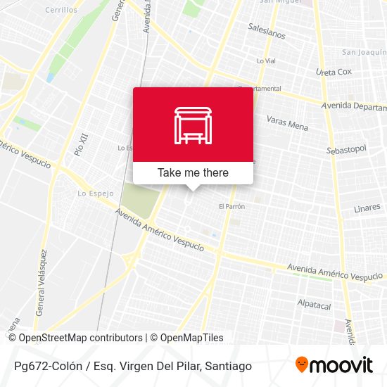 Mapa de Pg672-Colón / Esq. Virgen Del Pilar