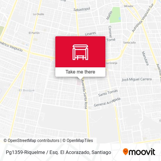 Mapa de Pg1359-Riquelme / Esq. El Acorazado