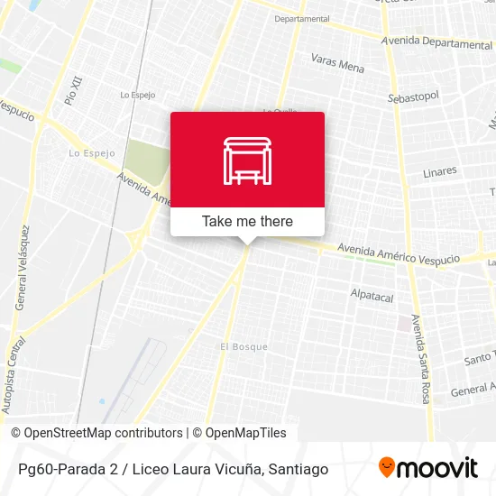 Pg60-Parada 2 / Liceo Laura Vicuña map