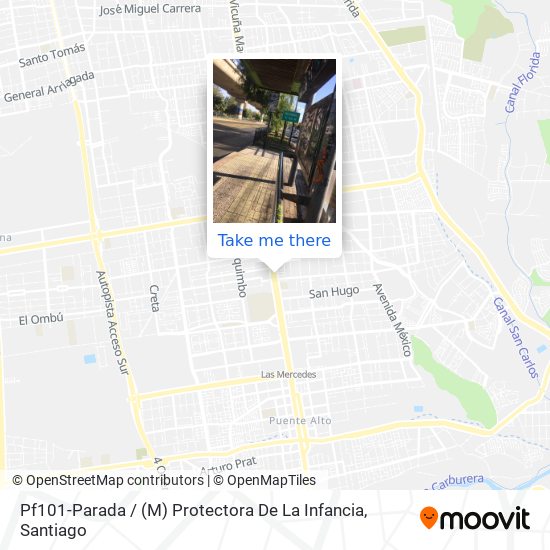 Pf101-Parada / (M) Protectora De La Infancia map
