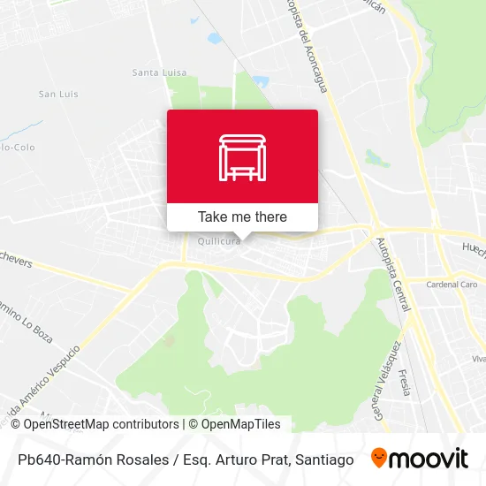 Pb640-Ramón Rosales / Esq. Arturo Prat map