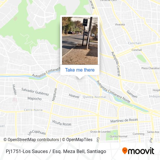 Mapa de Pj1751-Los Sauces / Esq. Meza Bell