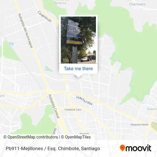 Pb911-Mejillones / Esq. Chimbote map