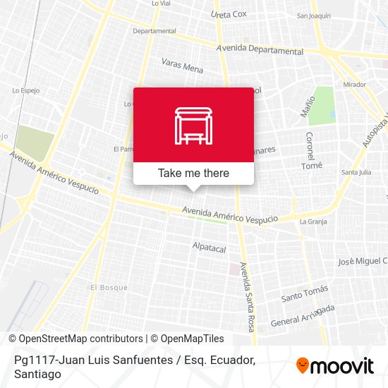 Pg1117-Juan Luis Sanfuentes / Esq. Ecuador map