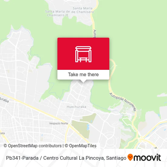 Pb341-Parada / Centro Cultural La Pincoya map