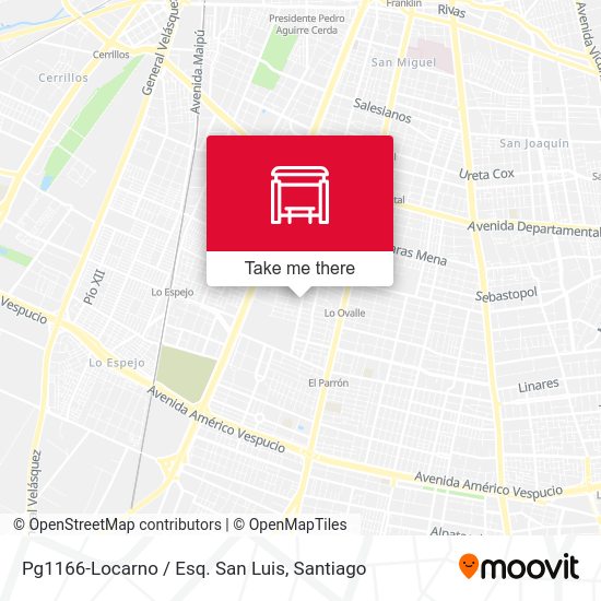 Pg1166-Locarno / Esq. San Luis map