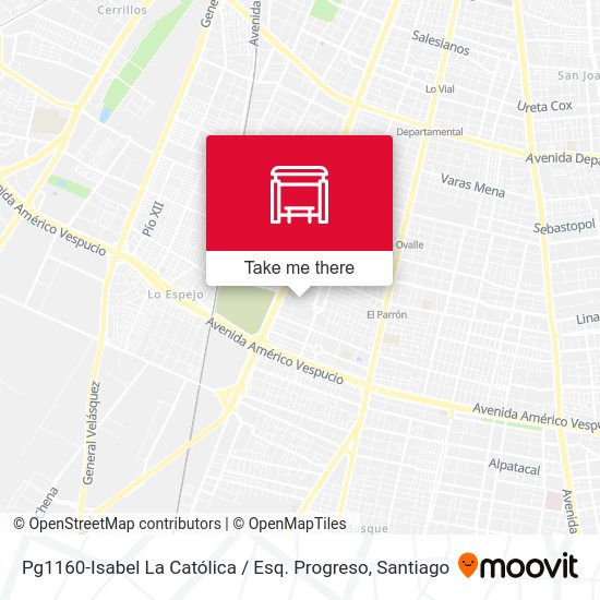 Mapa de Pg1160-Isabel La Católica / Esq. Progreso