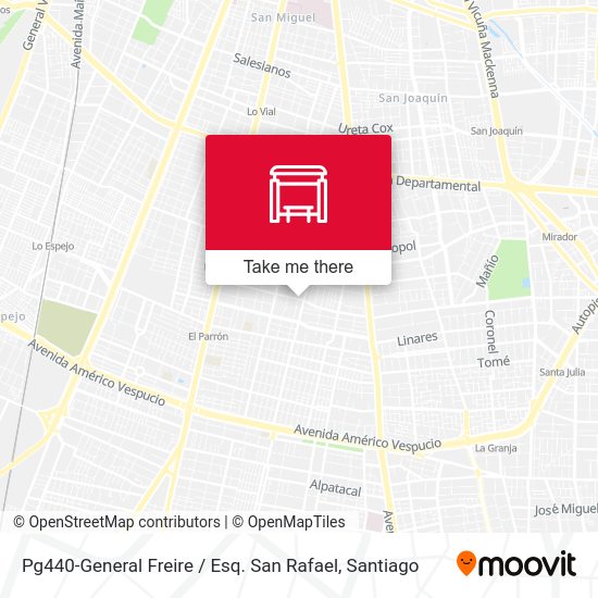 Mapa de Pg440-General Freire / Esq. San Rafael